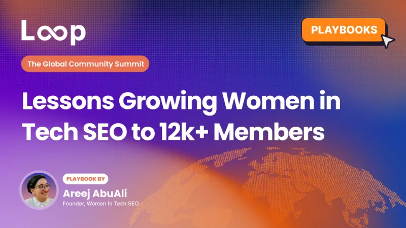 Lessons Growing Women in Tech SEO to 12k+ Members