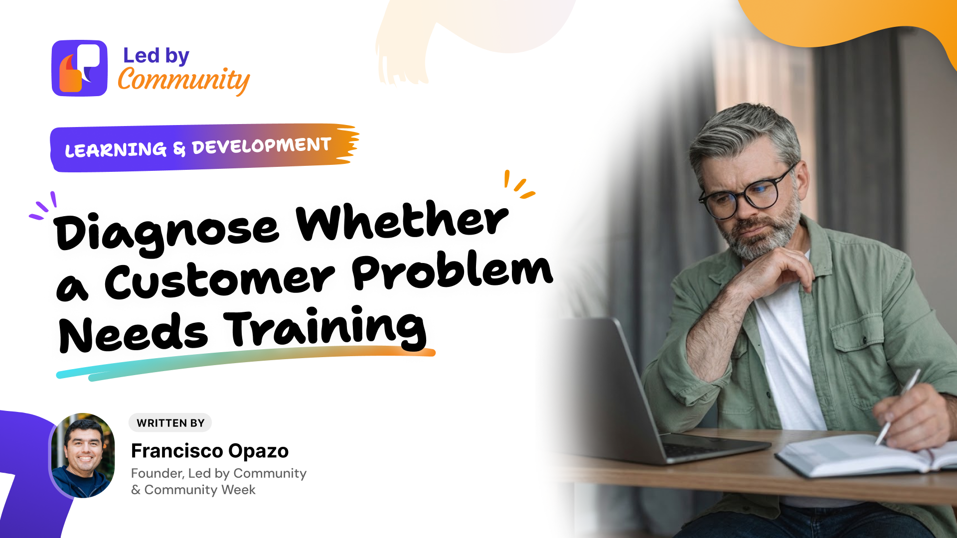 Diagnose Whether a Customer Problem Needs Training