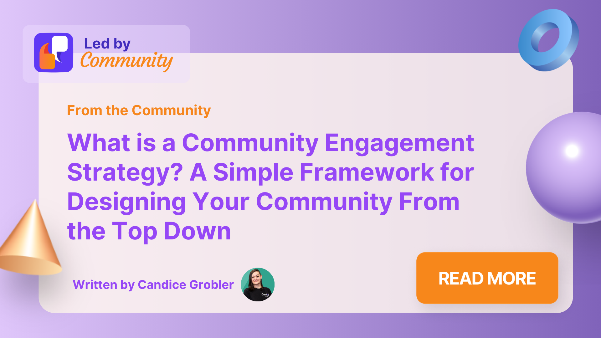 What is a Community Engagement Strategy? A Simple Framework for ...