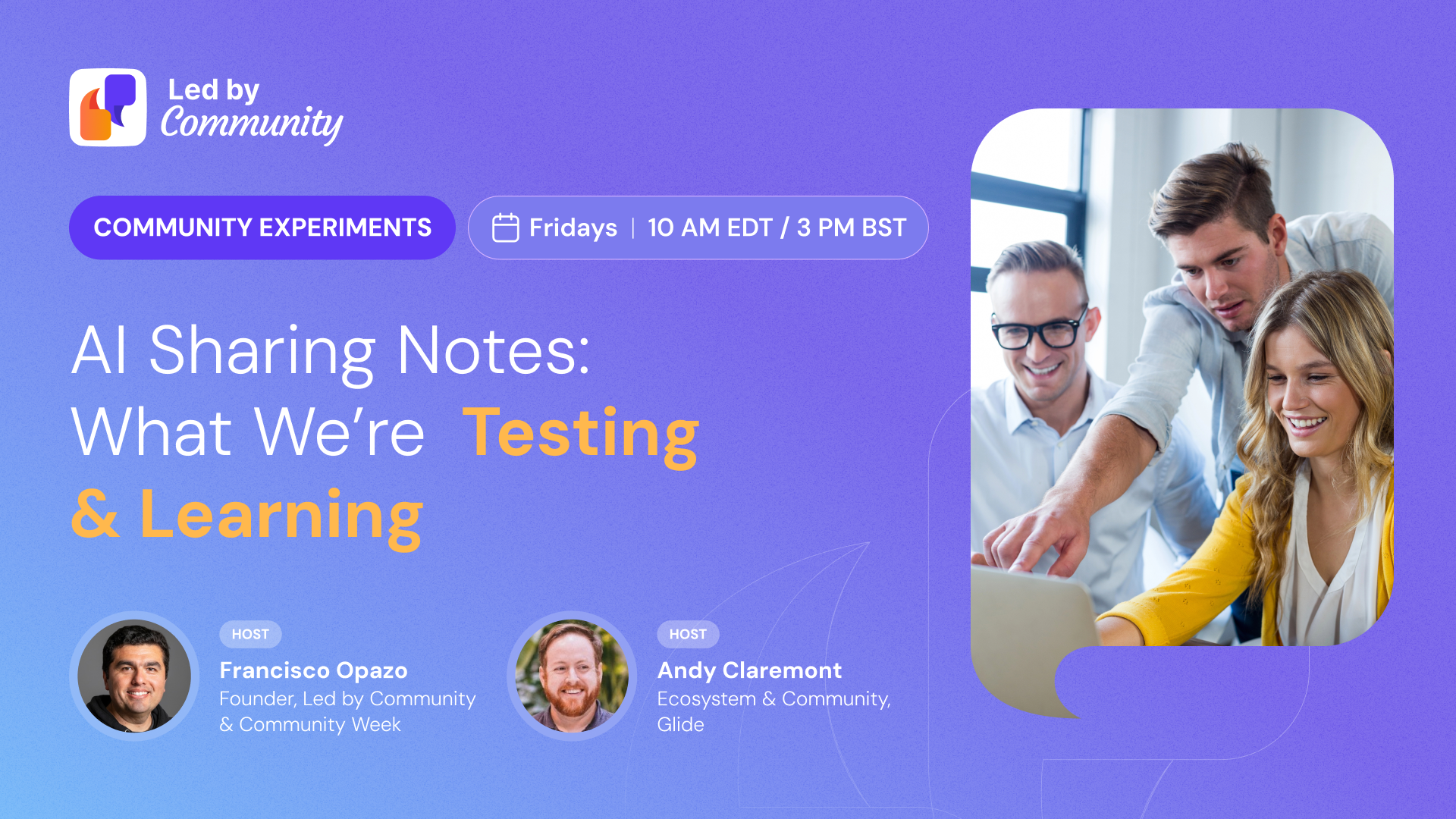 AI Sharing Notes: What We're Testing  & Learning