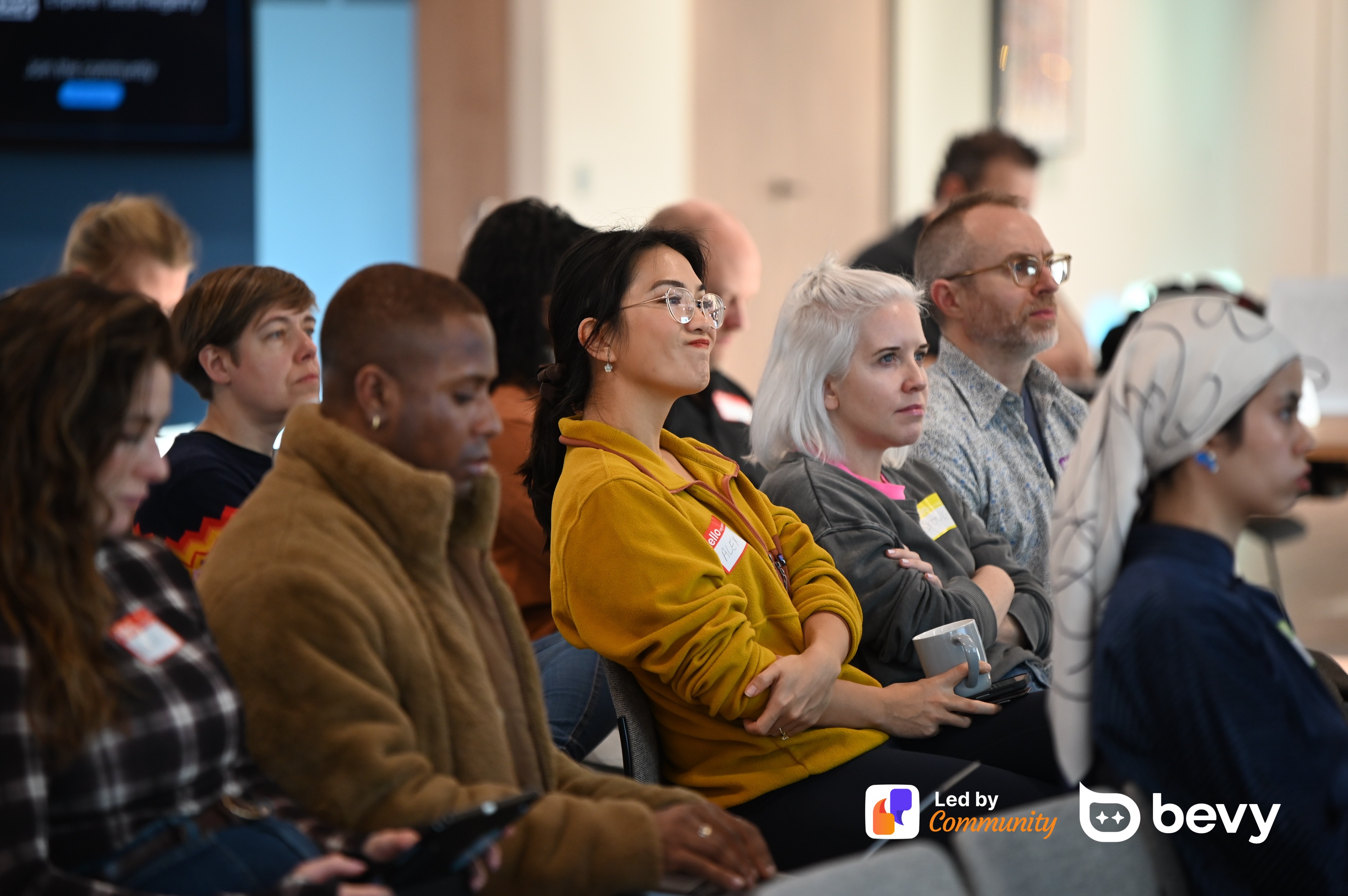 Lovable hackathon participants building together in London