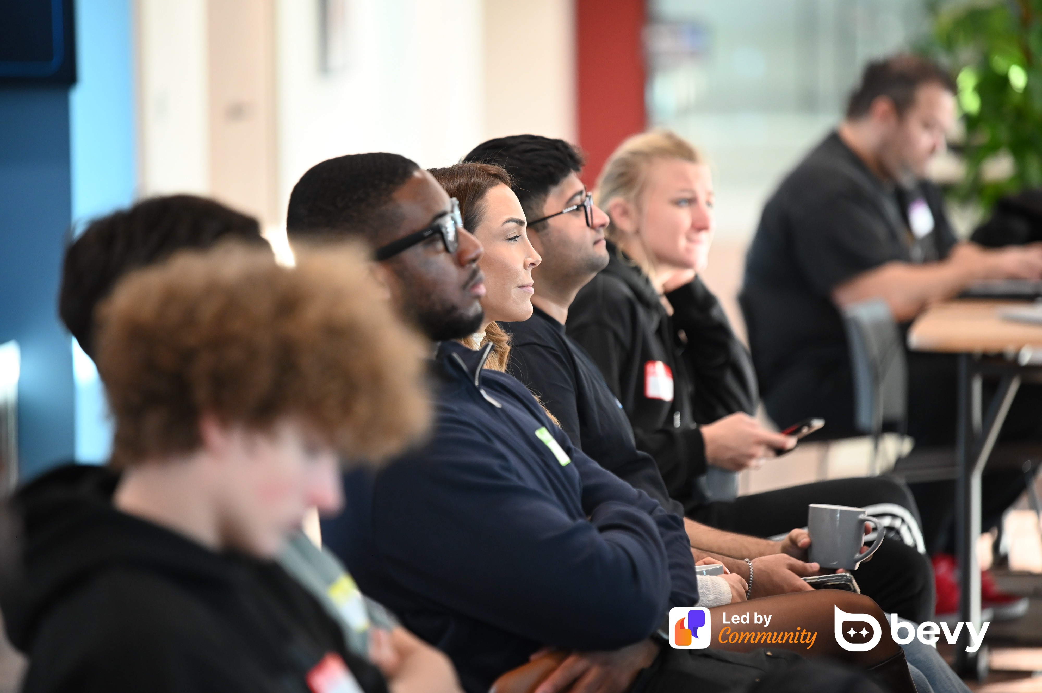 Lovable hackathon participants building together in London